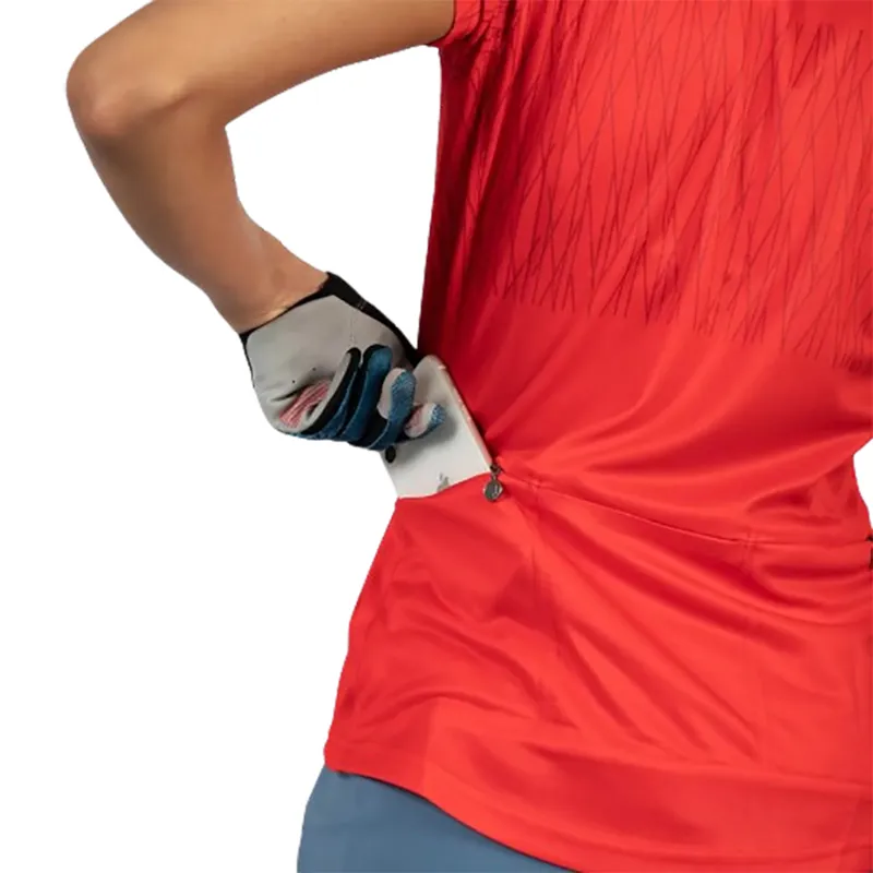 Endura Women's Hummvee Ray S/S Jersey Pomegranate-7